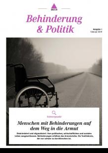 Agile.ch Zeitschrift Behinderung & Politik